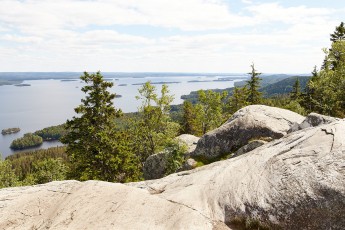 Maisema Kolilta Pieliselle.