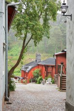 Pihanäkymä Porvoossa.